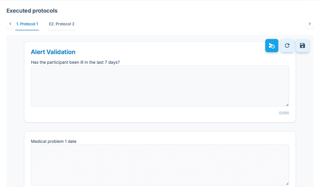 Custom data collection forms
