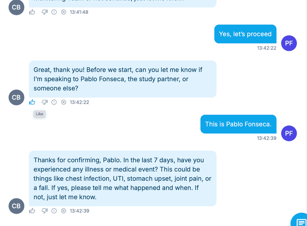 Real-time conversation monitoring